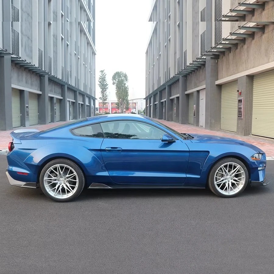 Wide Body Kit for  Mustang Front Rear Wheel Eyebrow Fender Flares
